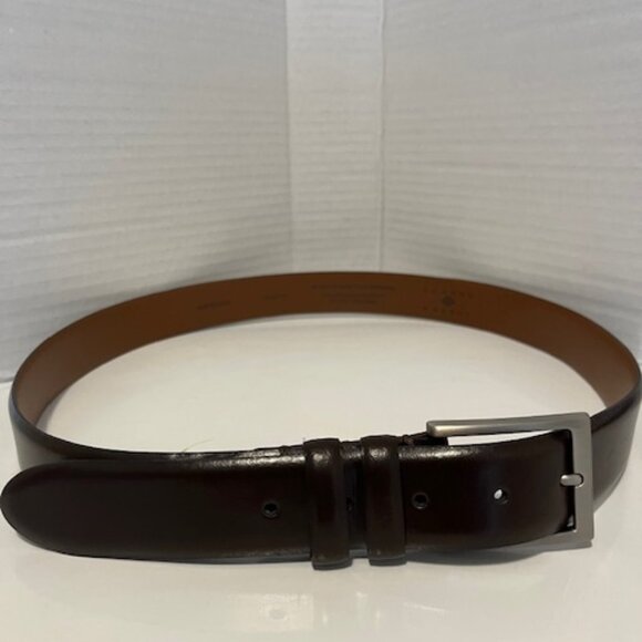 Joseph Abboud Italian handcrafted leather belt. - Picture 1 of 4